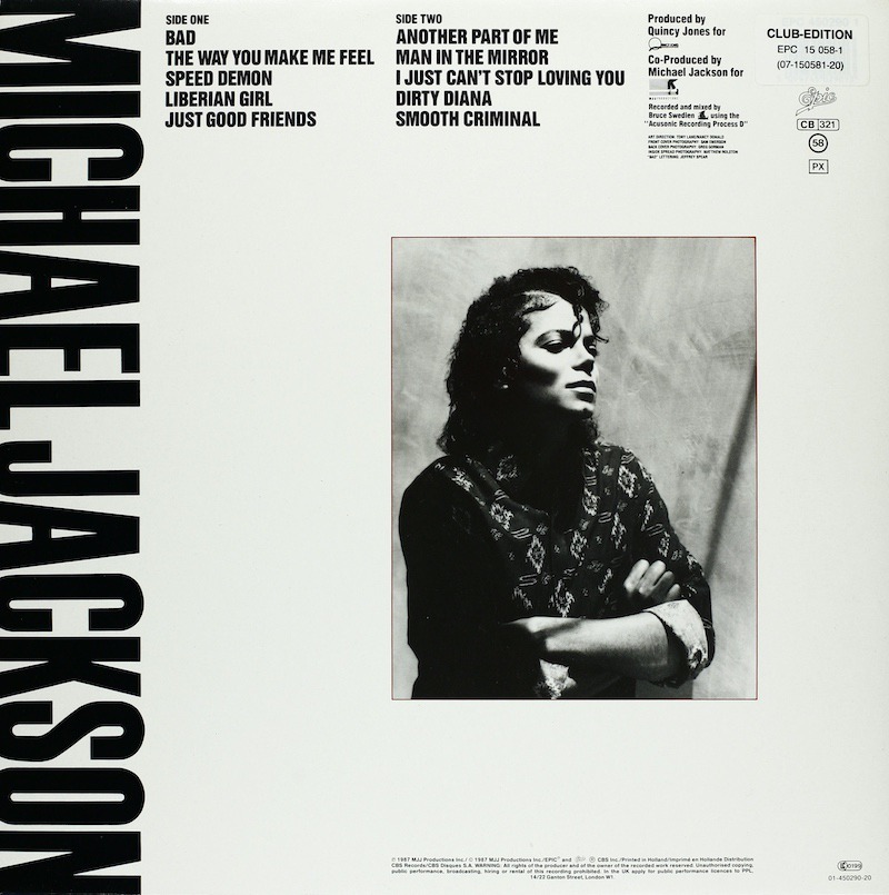 Michael Jackson – BAD Mixes and More / 15H